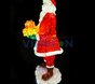 Световая фигура "Санта с подарками" 170*85*65 см из стекловолокна