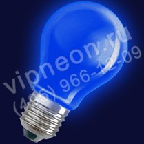 Фото: LED Лампа Е27, 5 диодов, синяя